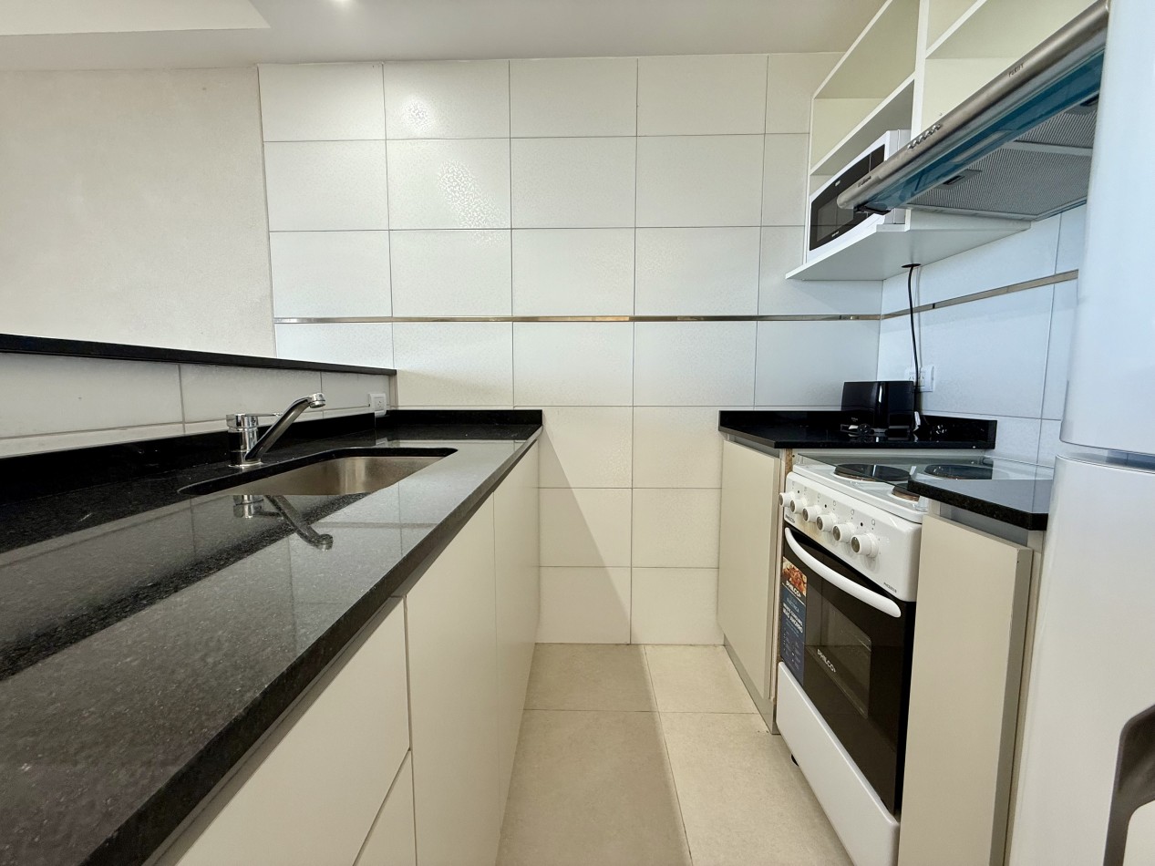 Departamento totalmente equipado frente al mar