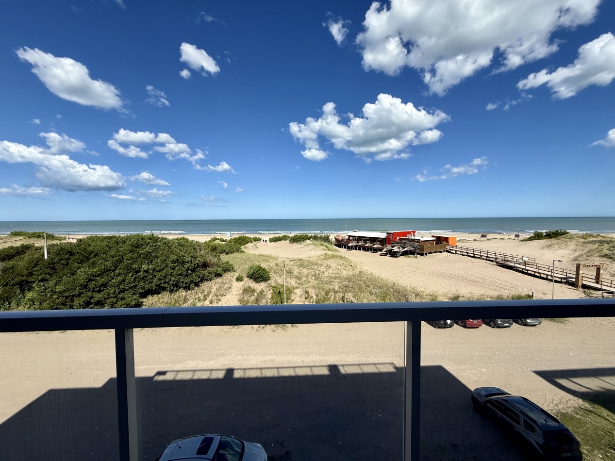 Departamento totalmente equipado frente al mar