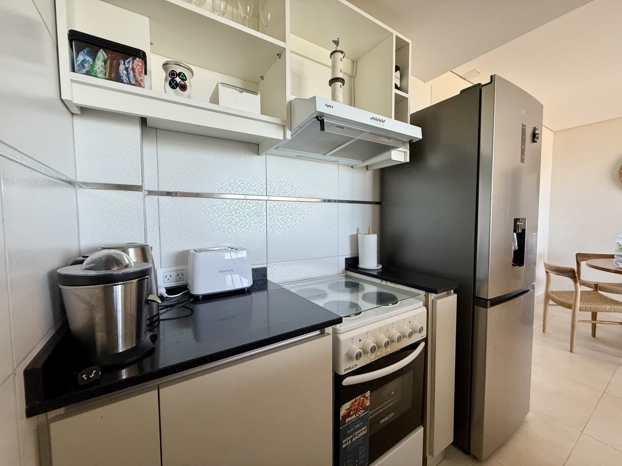 Departamento con vista al mar.