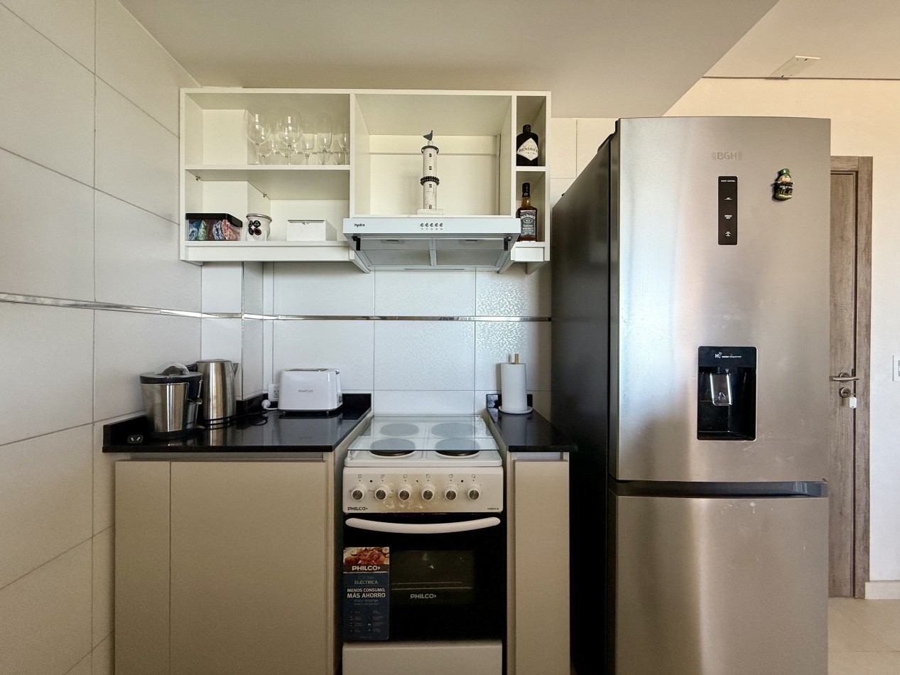 Departamento con vista al mar.