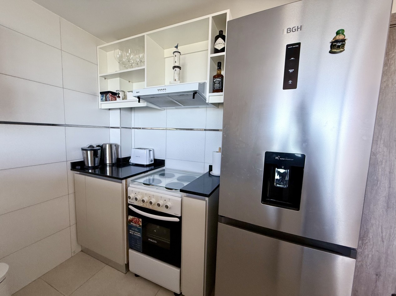 Departamento con vista al mar.