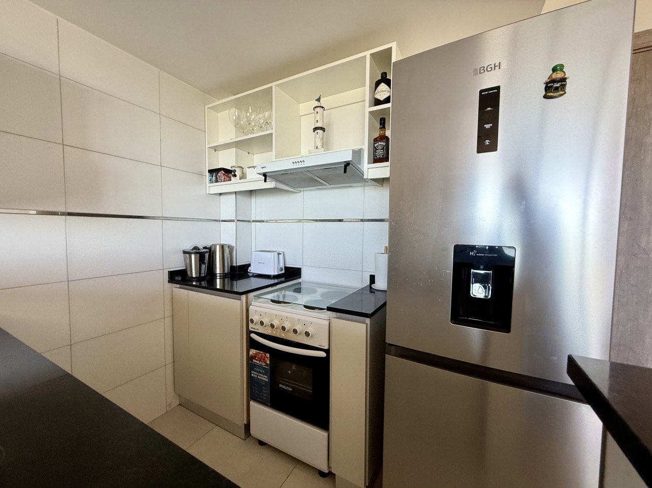 Departamento con vista al mar.