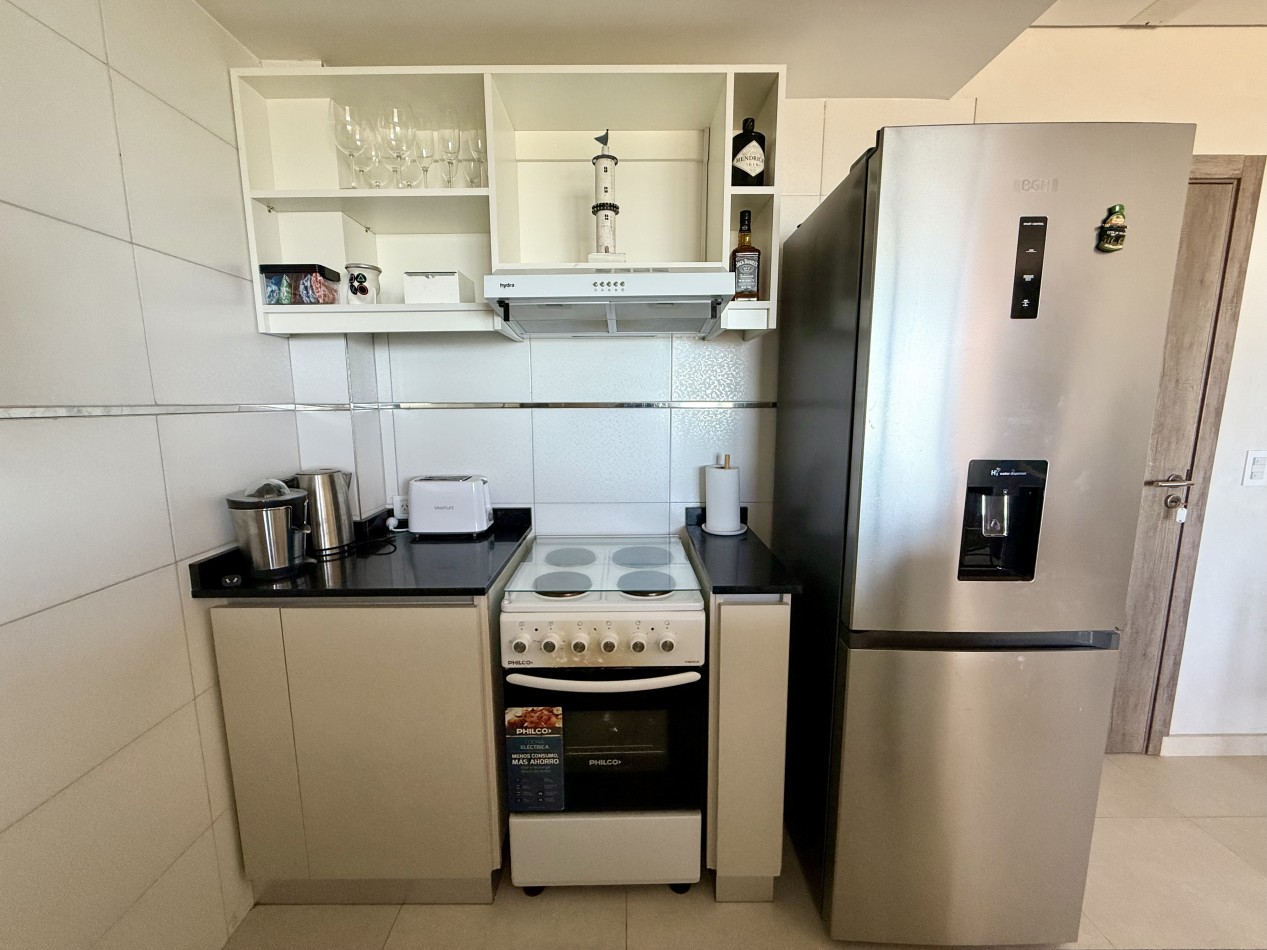 Departamento con vista al mar.