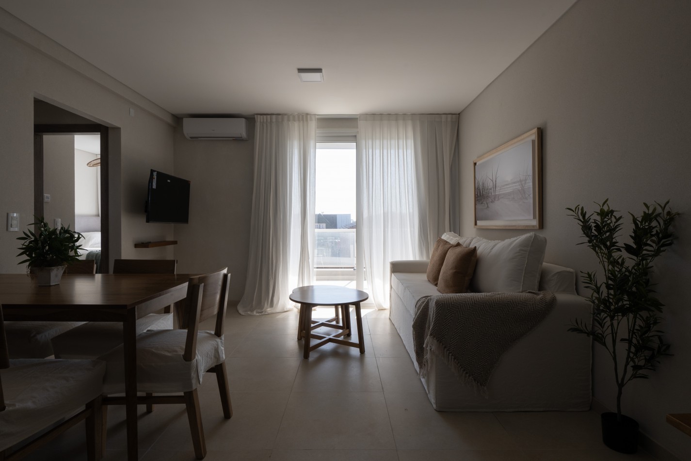 Departamento con vista al mar